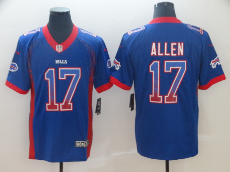 Men's Buffalo Bills Josh Allen #17 Blue Jersey Men's Buffalo Bills Josh Allen #17 Blue Jersey